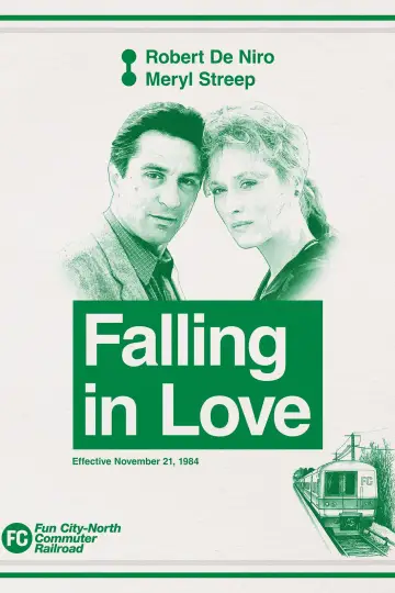Poster to the movie "Falling in Love" #997213