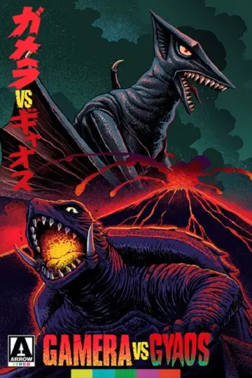 Poster to the movie "Gamera vs. Gyaos" #1098067