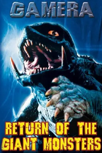 Poster to the movie "Gamera vs. Gyaos" #1098068