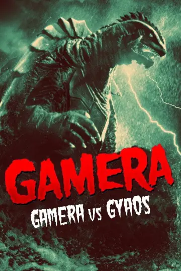 Poster to the movie "Gamera vs. Gyaos" #1098069