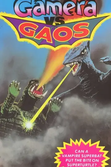 Poster to the movie "Gamera vs. Gyaos" #1098070