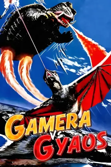 Poster to the movie "Gamera vs. Gyaos" #1098074