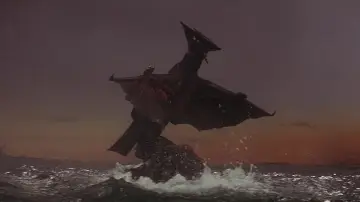 Backdrop to the movie "Gamera vs. Gyaos" #1523731