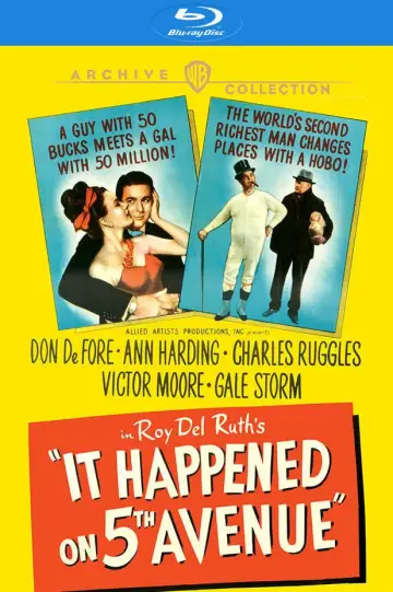 Poster to the movie "It Happened on Fifth Avenue" #1070209