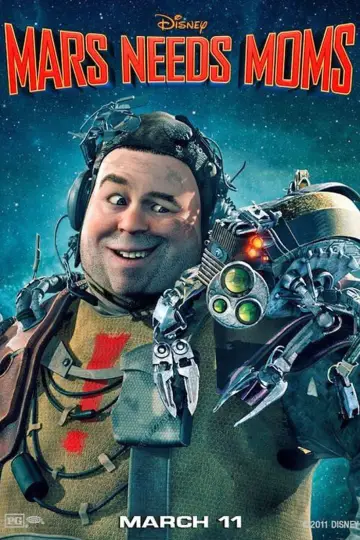 Poster to the movie "Mars Needs Moms" #1629174
