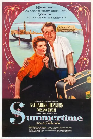Poster to the movie "Summertime" #1124760