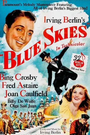 Poster to the movie "Blue Skies" #673329