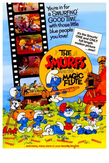 Poster to the movie "The Smurfs and the Magic Flute" #1080368