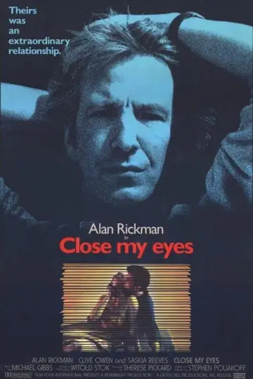 Poster to the movie "Close My Eyes" #1071245