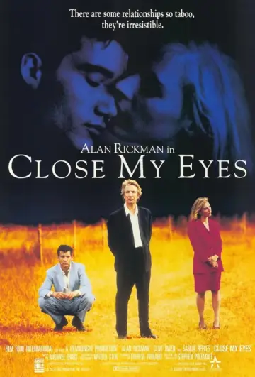 Poster to the movie "Close My Eyes" #1071248