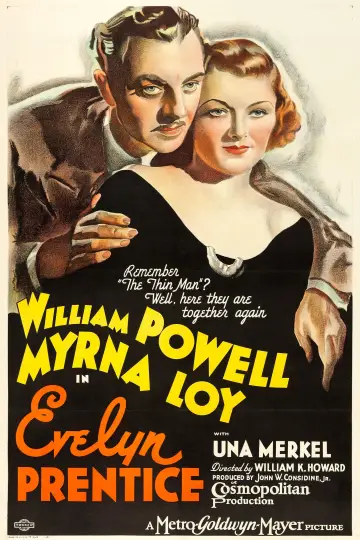 Poster to the movie "Evelyn Prentice" #673495