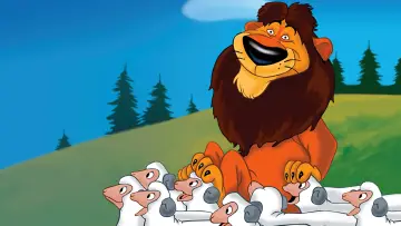 Backdrop to the movie "Lambert the Sheepish Lion" #450757