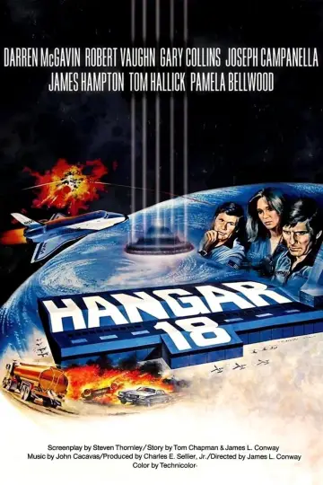 Poster to the movie "Hangar 18" #1068006