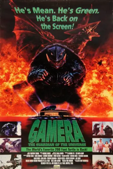 Poster to the movie "Gamera: Guardian of the Universe" #1025838