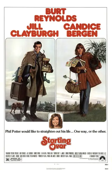 Poster to the movie "Starting Over" #965012