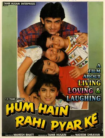 Poster to the movie "Hum Hain Rahi Pyar Ke" #968930