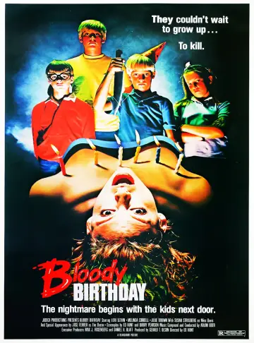 Poster to the movie "Bloody Birthday" #1019718