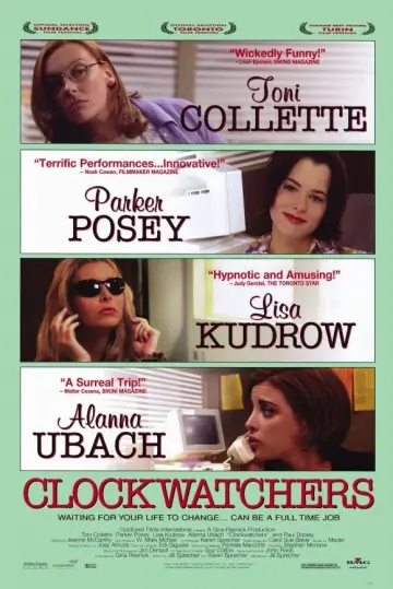 Poster to the movie "Clockwatchers" #1588339