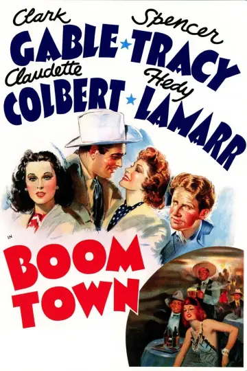 Poster to the movie "Boom Town" #1589837