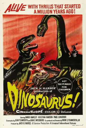 Poster to the movie "Dinosaurus!" #765700