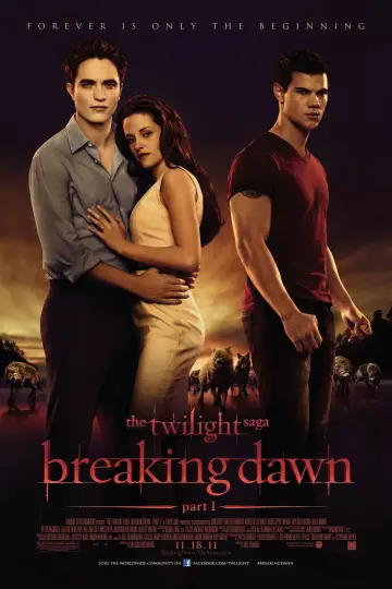 Poster to the movie "The Twilight Saga: Breaking Dawn - Part 1" #526643