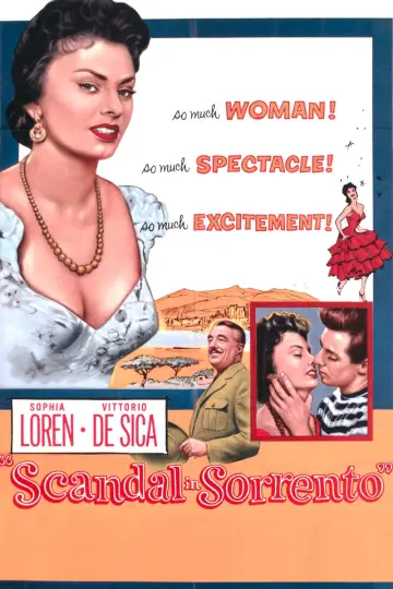 Poster to the movie "Scandal in Sorrento" #1094022