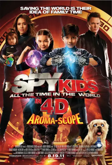 Poster to the movie "Spy Kids: All the Time in the World" #861535