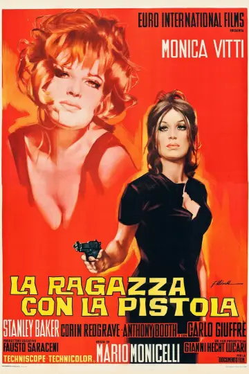 Poster to the movie "The Girl with a Pistol" #456918