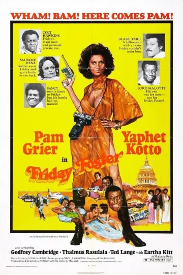 Poster to the movie "Friday Foster" #1195302