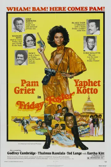 Poster to the movie "Friday Foster" #1195314