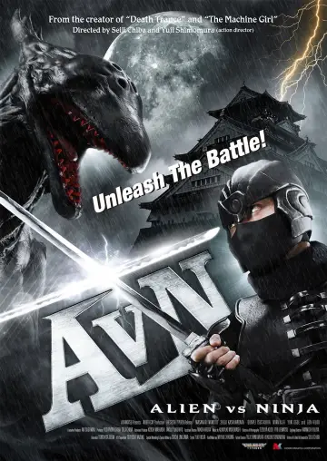Poster to the movie "Alien vs. Ninja" #1135175
