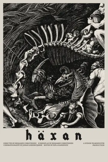 Poster to the movie "Häxan" #1209999