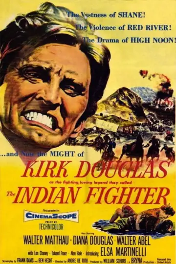 Poster to the movie "The Indian Fighter" #1092242