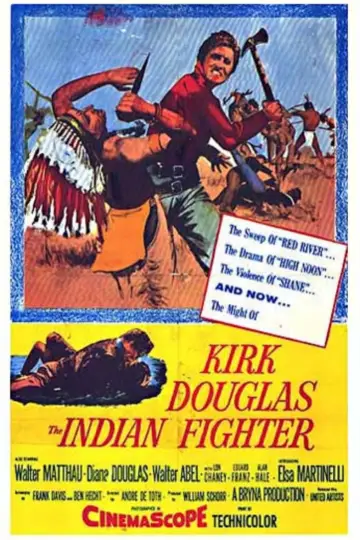 Poster to the movie "The Indian Fighter" #1092249