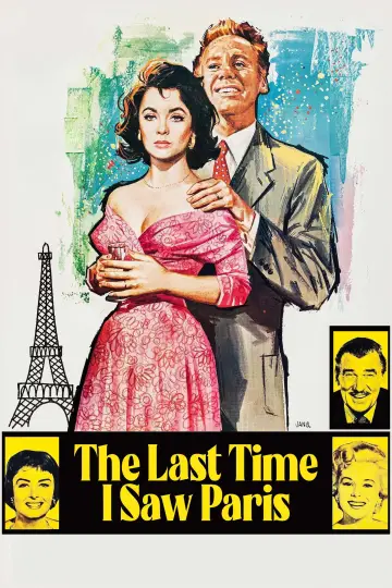 The Last Time I Saw Paris poster
