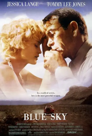 Poster to the movie "Blue Sky" #901812