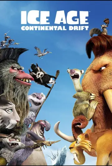 Poster to the movie "Ice Age: Continental Drift" #835409