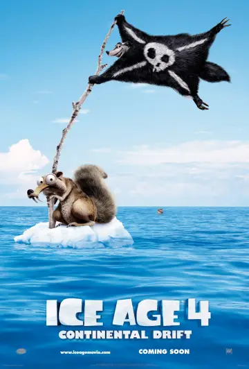 Poster to the movie "Ice Age: Continental Drift" #912186