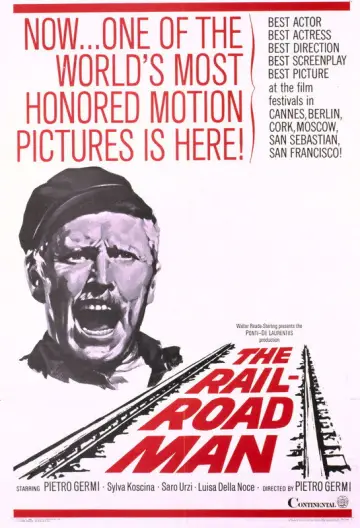 Poster to the movie "The Railroad Man" #1126741