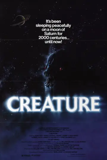 Poster to the movie "Creature" #1110234