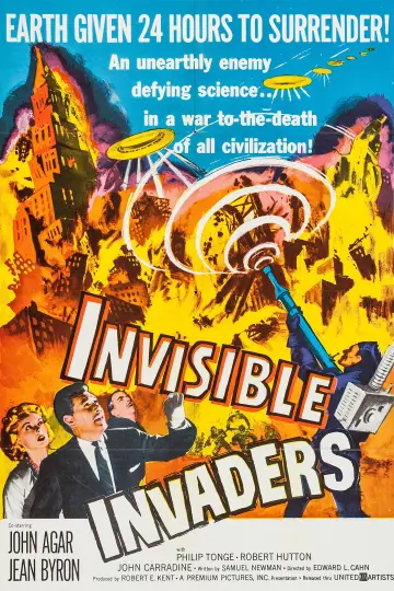 Poster to the movie "Invisible Invaders" #1129430