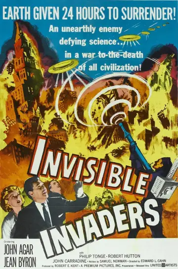 Poster to the movie "Invisible Invaders" #1129432