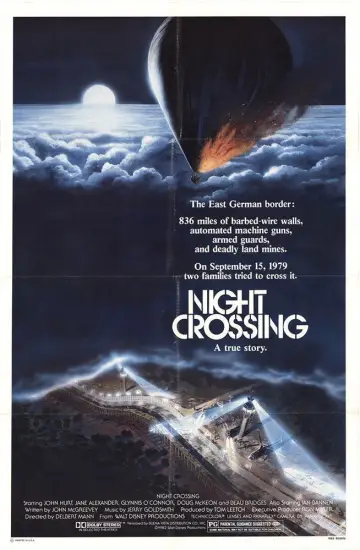 Poster to the movie "Night Crossing" #664342