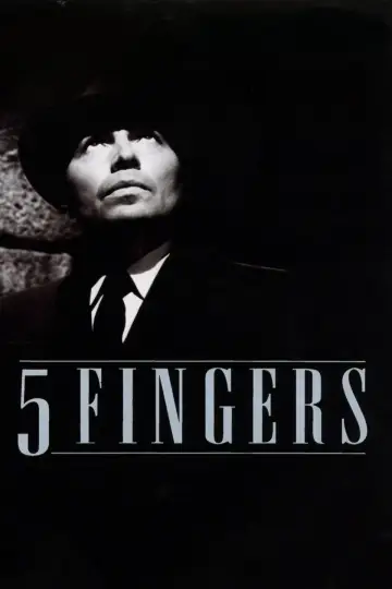 Poster to the movie "5 Fingers" #1124884