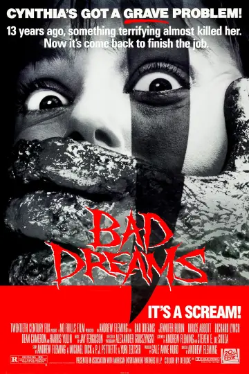 Poster to the movie "Bad Dreams" #1119953
