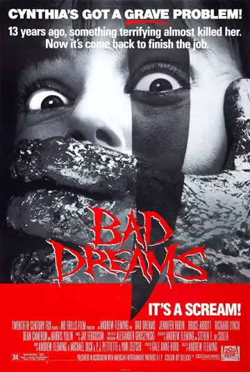 Poster to the movie "Bad Dreams" #1119958
