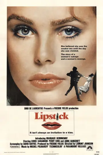 Poster to the movie "Lipstick" #1104502