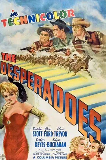 Poster to the movie "The Desperadoes" #1129448