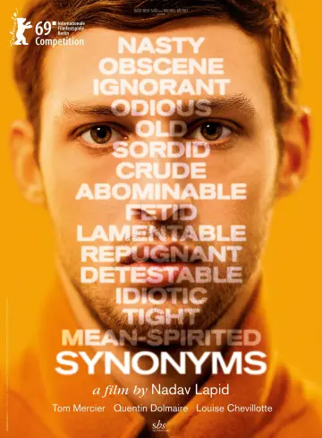 Poster to the movie "Synonyms" #1045553