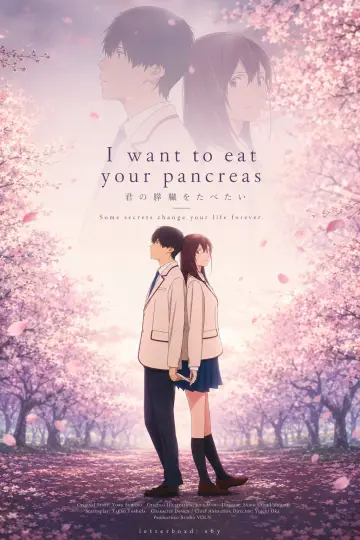 Poster to the movie "I Want to Eat Your Pancreas" #843063